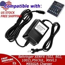 18VX2 500mA Adapter for Behringer XENYX (502, 802, 1002),PSV3UL, MXVL3 MX602A