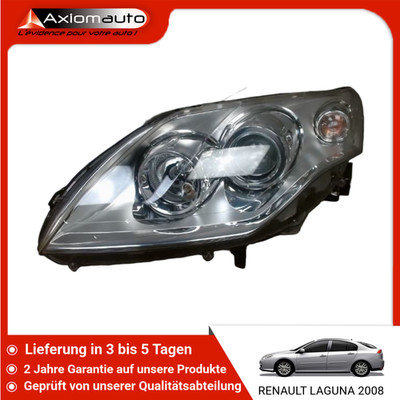   LINKER SCHEINWERFER   RENAULT LAGUNA III Phase 1 2007-2010