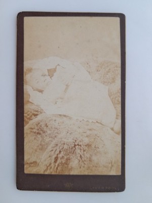 CDV (FADED): Baby: J W Walmsley: Liverpool