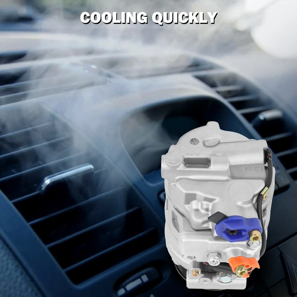 For 2007-2018 Freightliner Sprinter 2500 3500 3.0L  A/C AC Compressor W/Clutch - Image 4 of 4