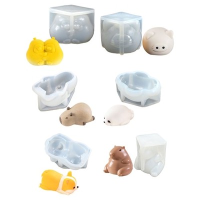 Lovely Animals Molds Making Mousses Cake Molds for Making Chocolate Fondant