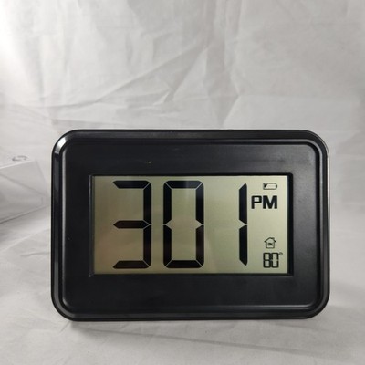 La Crosse Technology Digital Wall/Desk Clock w/ Alarm Temp Timer W80000