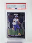JUSTIN JEFFERSON 2020 PANINI PRIZM ROOKIE BASE VIKINGS RC PSA 10 Q0M-448