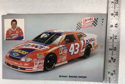 LANCE SNACKS TEN (10) DRIVERS CARDS FOR THE #43 LANCE SNACKS BUSCH SERIES CAR - Picture 5 of 12