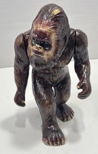 7 1/2" Antique Style Cast Iron Big Foot Sasquatch Coin Bank