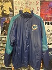 New Listing🔥🔥Vintage Nfl Miami Dolphins Polyester Jacket Embroidered Logo Mens Size L