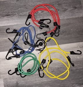 Assorted Length Elastic Stretch Cords 18-Piece