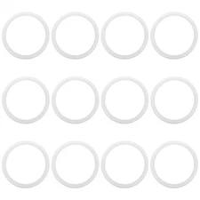 4 Inch Tri Clamp Silicone Gasket for 4" Tri-Clamp Sanitary Fittings TC O-Ring...