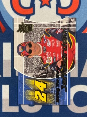 2002 Press Pass VIP Making The Show Die-Cut Jeff Gordon #MS13