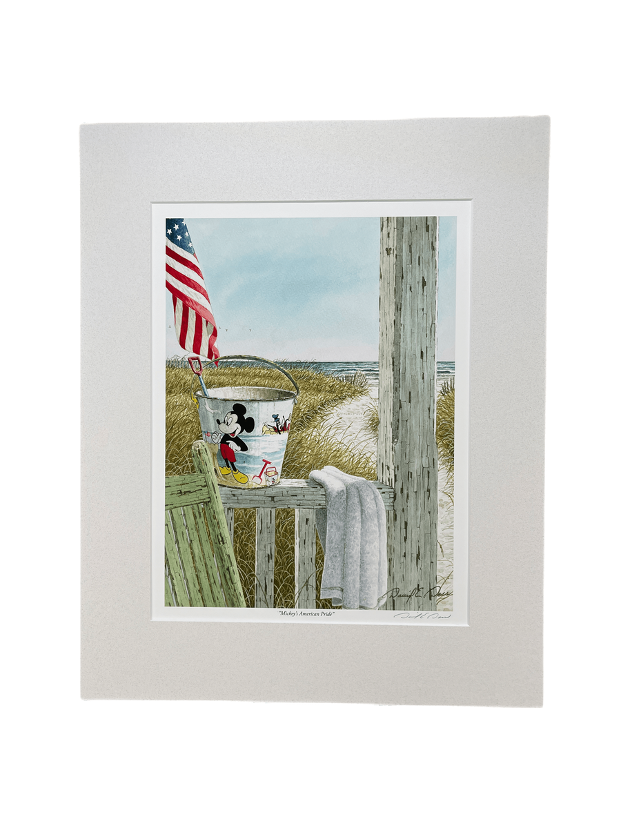 Disney Print “ Mickey's American Pride” by David Doss 16x20” | eBay