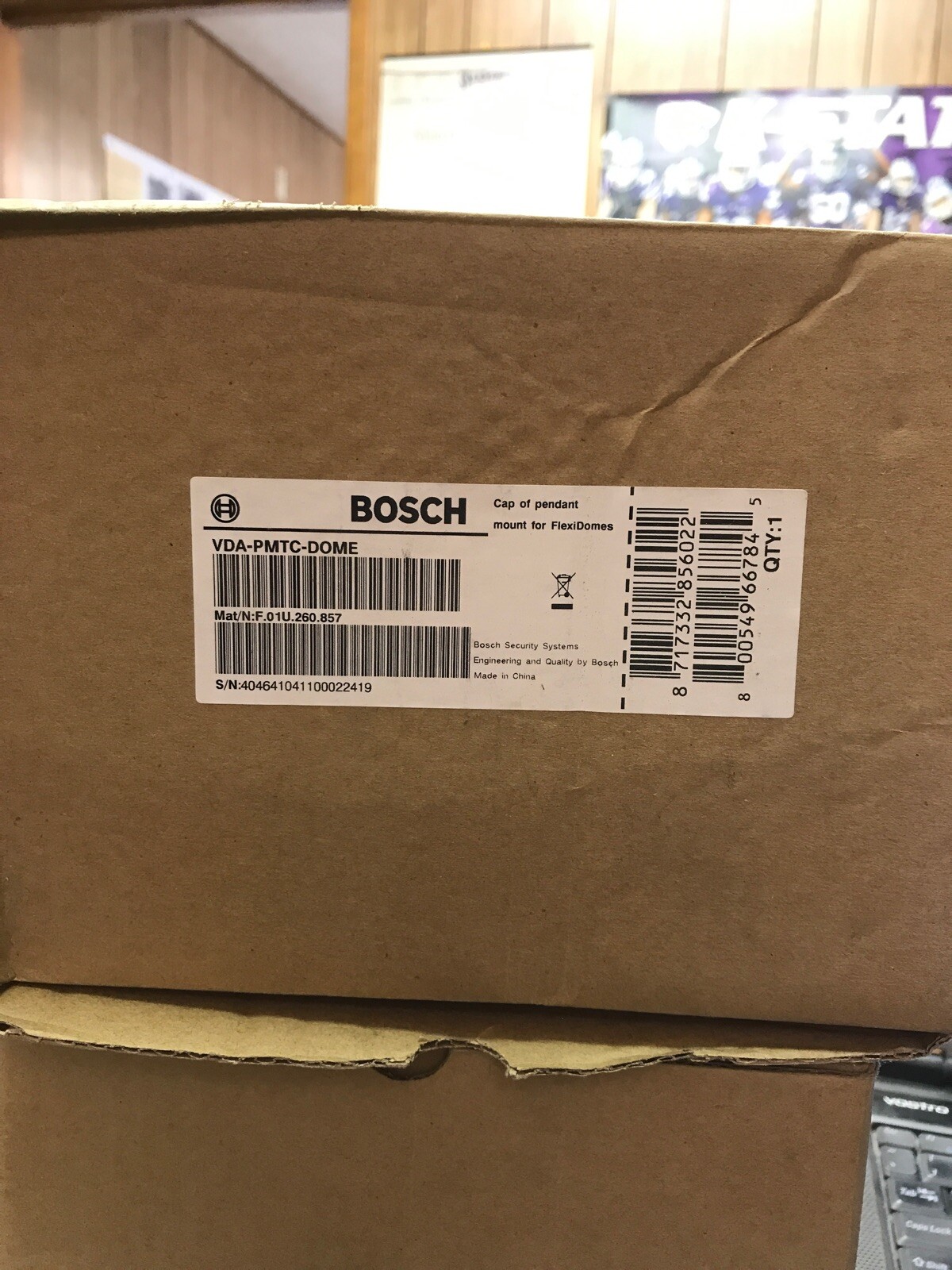 Bosch VDA-PMTC-DOME Cap of Pendant Mount for Flexidome Cameras