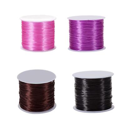 0,8 mm Elastische Schnur Seil Kordel Stark Farbig Dehnbar Faden Zum Auffädeln