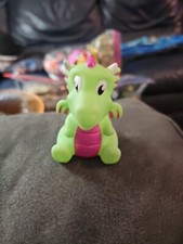 Unbranded Green/ Purple Dragon Bath Toy