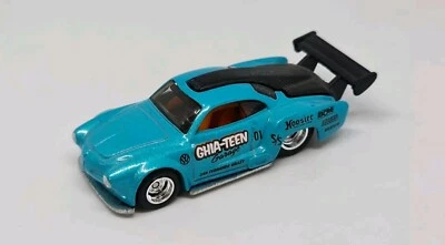 Hot Wheels Volkswagen Karmann Ghia Blau Track Day 2016 HW VW Real Riders  - Bild 1 von 2