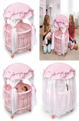 round doll crib