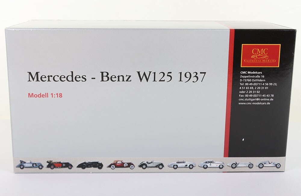 CMC M-031 MERCEDES-BENZ W125 1937 HERMANN LANG NURBURGRING #16 