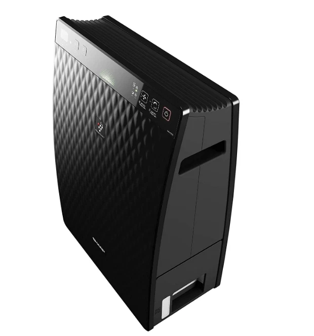 SHARP AIR PURIFIER UA-HG30E-B BLACK - Hepa Filter PlasmaCluster 180 M3/H UMIDIFI - Immagine 4 di 4