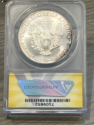 2001 American Silver Eagle $1 ANACS MS67 w/ Toning | eBay