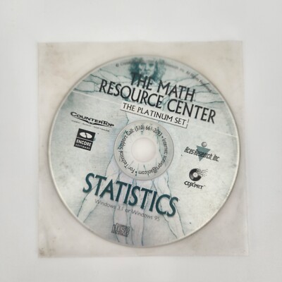 The Math Resource Center - Statistics - CD-ROM 
