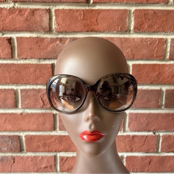 Gucci GG 2952/S Tortoise Oval Oversized Sunglasses Made in Italy