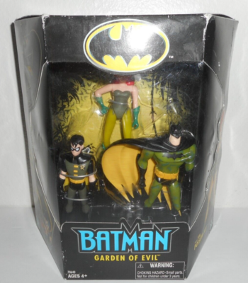 Batman Garden of Evil Action Figure Set Batman & Robin Vs Poison