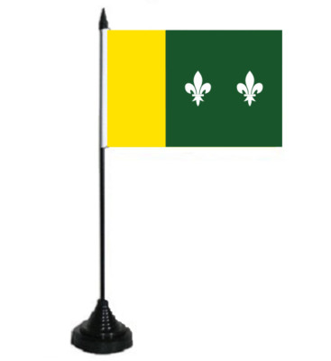Tischflagge Santa María de Martorellas de Arriba Spanien Fahne Flagge 10 x 15 cm