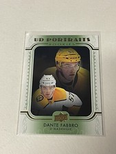 2019-20 Upper Deck Green Portraits #P-43 Dante Fabbro **016851