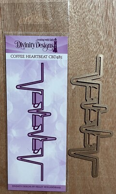 Divinity Designs Coffee Heartbeat Dies