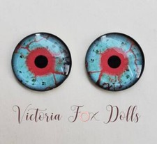 Blythe Doll Eyechips Realistic Spooky Eye Chips 14mm Custom Furby Ooak Blythe
