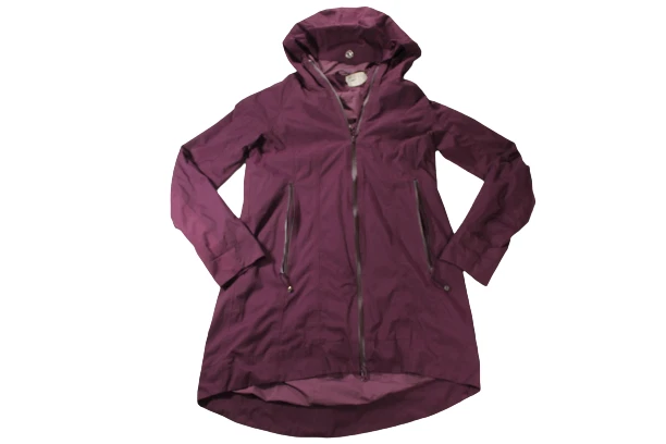 Lululemon Womens Right as Rain Jacket Coat 8 Maroon Winter