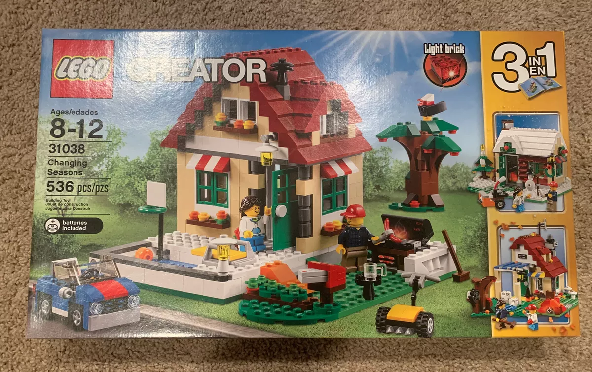 LEGO 31038 Creator CHANGING SEASONS 3 in 1 summer autumn winter