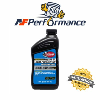 Red Line Full-synthetic Professional-Series 5W30TD Euro Motor Oil Quart #12224