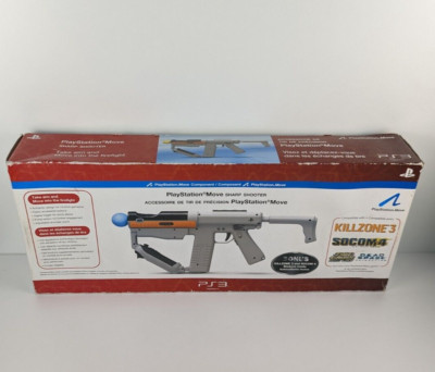 PlayStation Move Sharp Shooter Gun Controller Attachment Accessory in Box