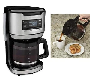 Hamilton Beach Programmable FrontFill Coffee Maker, Extra-Large 14 Cup Capacity,