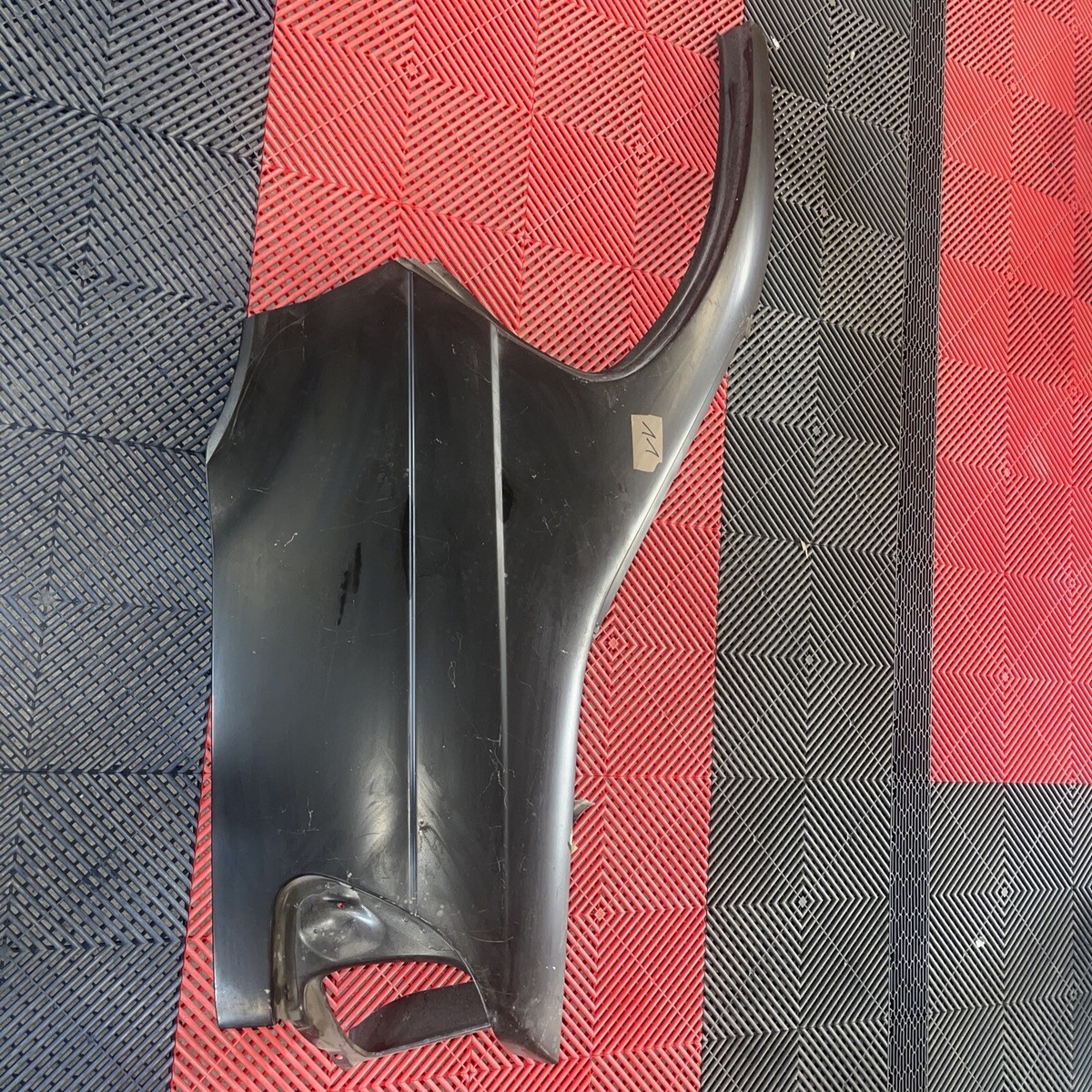 Seitenwand hinten links 3er (41137062573) E46 , Teilabschnitt laut 