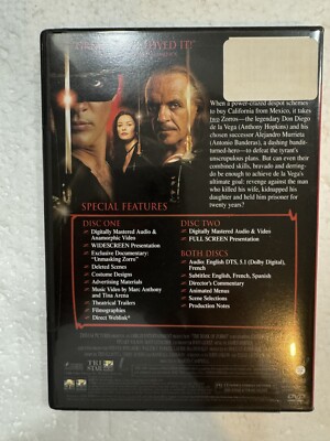 パタリロ！ SPECIAL PRICE DVD-BOX The Mask of Zorro (DVD, 2001, Special Edition) Unopened Sealed