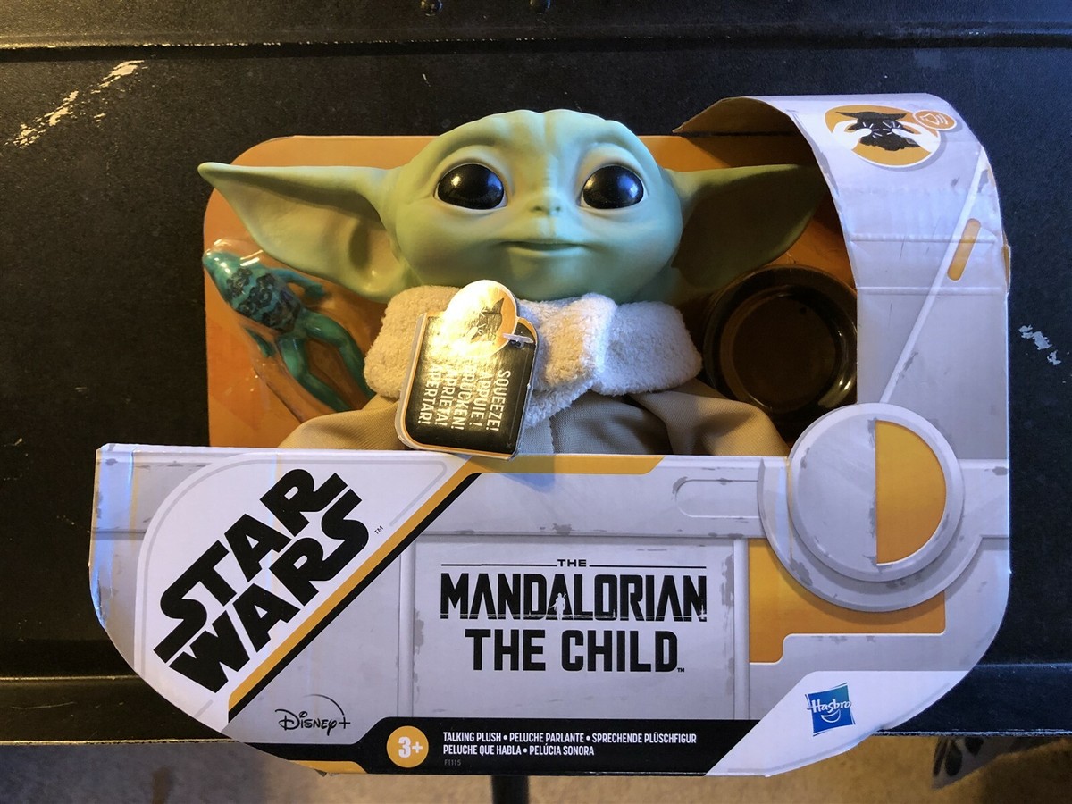 その他 STAR WARS THE CHILD MANDALORIAN Star Wars The Mandalorian The Child Talking Plush - Brand New