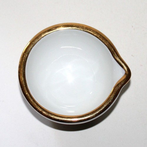 F. D. Porcelaine De Luxe Pequeño Cuenco de Salsa Morter Francia Napoleón Limoges - Imagen 7 de 9