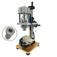 Pneumatic Capping Machine Crimper Sealing Machine Lid Cap Locking Machine