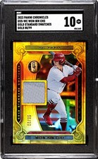 2023 Panini Chronicles Gold Standard Won-Bin Cho Swatch Jersey /99 SGC 10 GEM