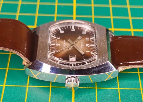 NEW OLD STOCK RUHLA 1980s MENS WRISTWATCH EAST GERMANY DDR ГДР NOS - Picture 4 of 11