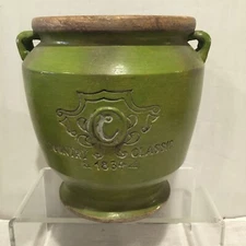 American Glazed Earthenware Jar by Country Classic Co.