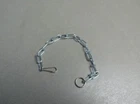 Chain with ring & hook for fuel cap / fuel cap chain / fuel cap attachment