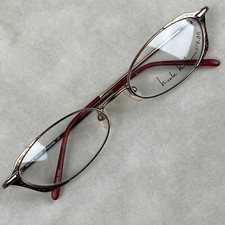 Nicole Miller Webstress Full Rim Sandal Bronze Eyeglasses Frames 51  18-130
