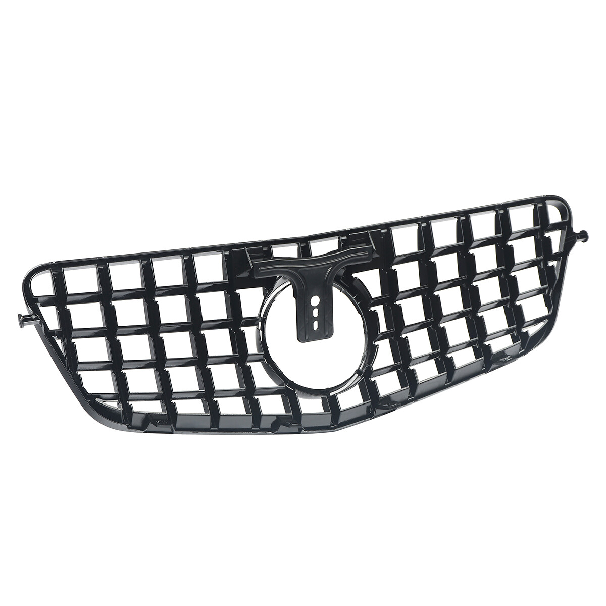 Mercedes-Benz E-Class W212 E200 E220 E350 E550 E63 AMG 2009.9-2013.2 Black Grill Front Bumper Replcement Grille
