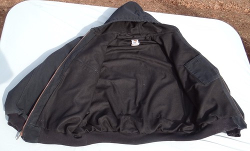 Black Carhartt Men’s 3XL Ducks Back Quilt Lined Jacket USA Made - Picture 7 of 14