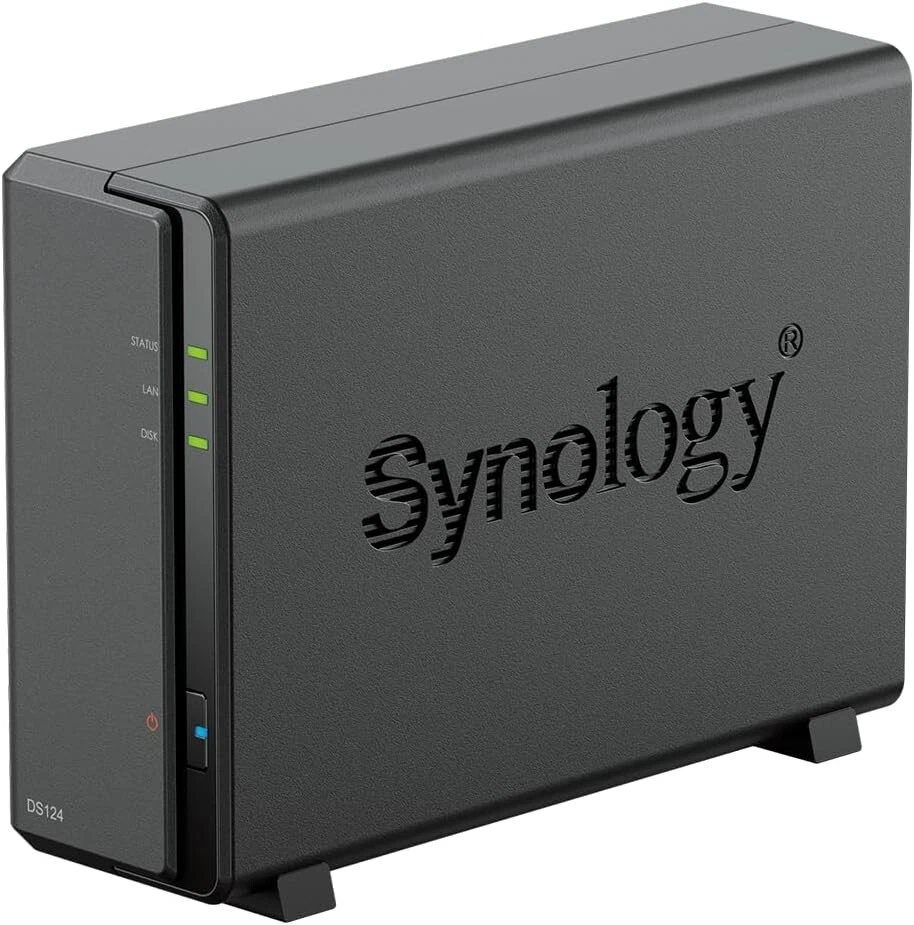 Synology DS124 1-Bay NAS – RTD1619B Quad-Core, 1GB RAM, Compact Personal Cloud S - Image 4 of 4