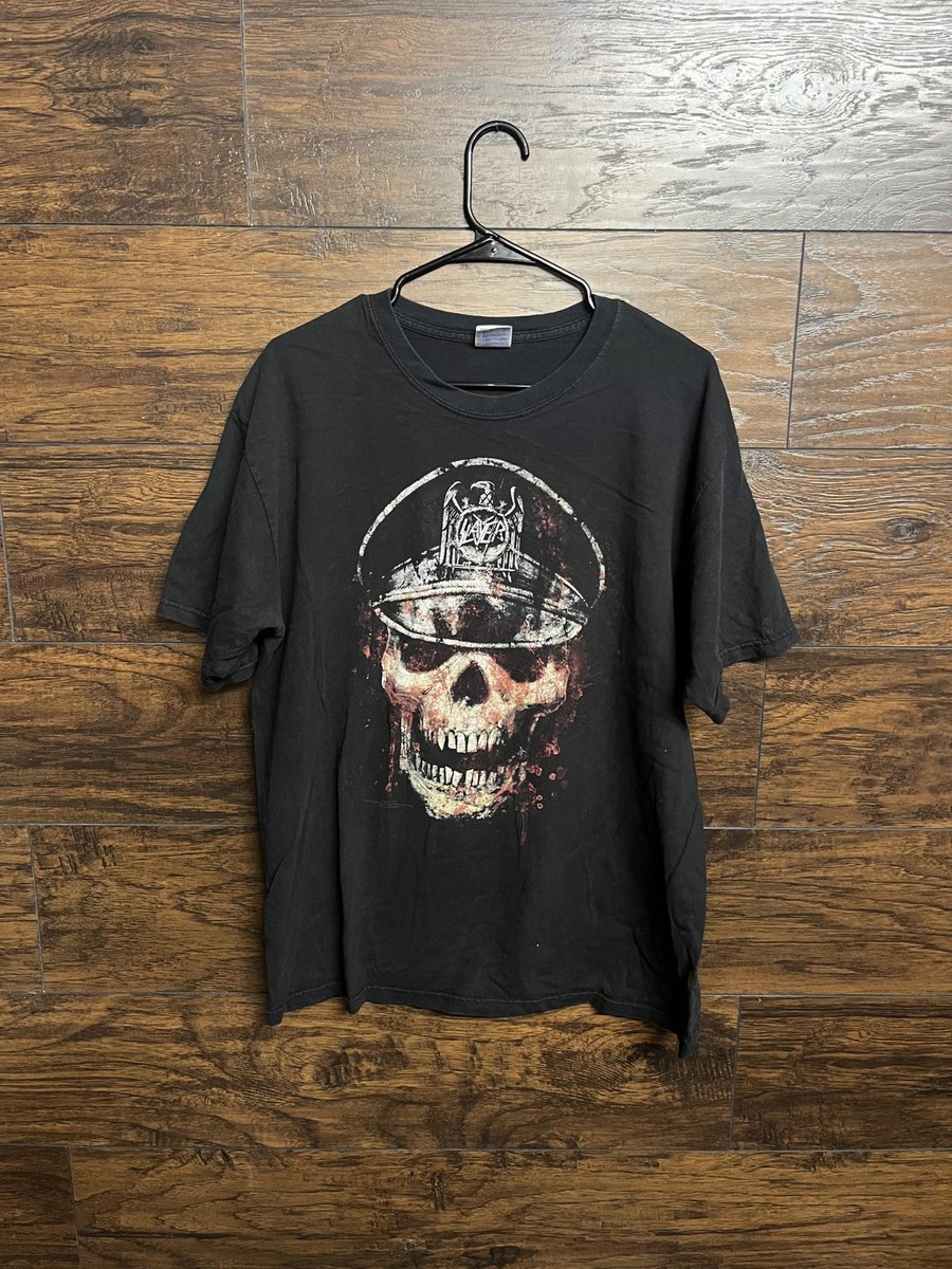 Faded Slayer Tee - Slayer Eagle Soldier Official T-shirt - L | eBay