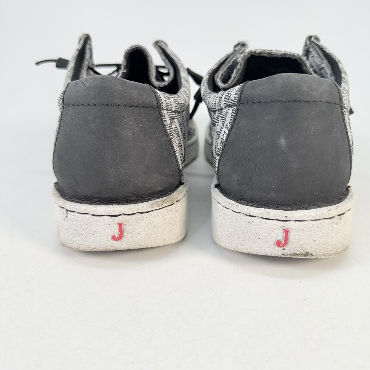Justin JM315 Hazer Moc Toe Casual Slip On Driving Shoes Gray  display picture 3