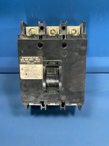 SQUARE D Q2L3225H 3P 225A 240V CIRCUIT BREAKER - Picture 2 of 6